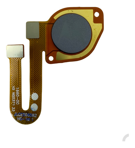 Flex Huella Sensor Para Motorola Moto G60 Gris