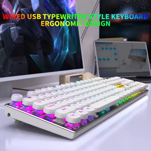Huo Ji Z88 E-element - Teclado Mecánico Rgb Huo Ji
