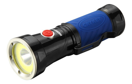 Linterna Waterdog Multifuncional Iman Rotacion 90° Color de la linterna Negro con Azul Color de la luz Blanco