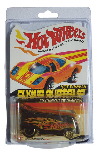 Hot Wheels Rlc Flying Customs Vw Drag Bus Blister Amarillo