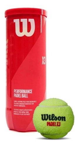 Pelotas Padel Wilson Tubo X3 Ball | Giveaway