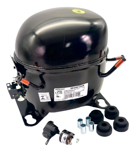 Motor Compressor 3/4 Hp Embraco Aspera Neu6215gk R404a 220v