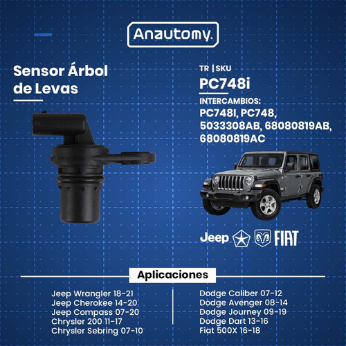 Sensor Arbol Levas Avenger Journey 2008 2009 2010 2013 2017