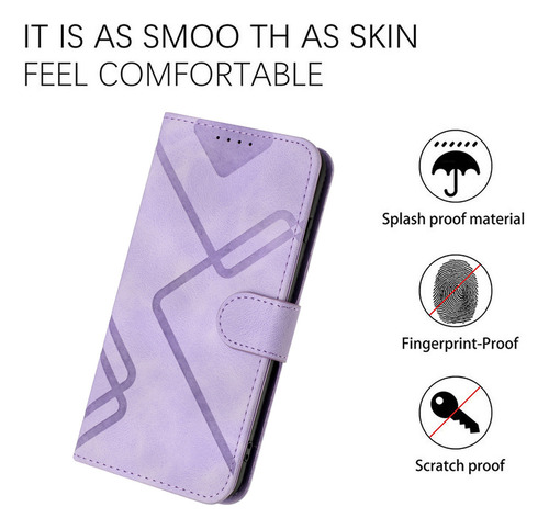 B Funda Tipo Cartera De Piel Con Tapa For Xiaomi Card Slot