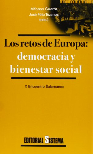 Libro Retos De Europa: Democracia Y Bienestar Social De Vari