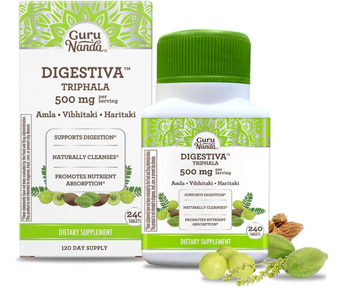 Suplemento Gurunanda Digestiva Tri - Unidad a $1041