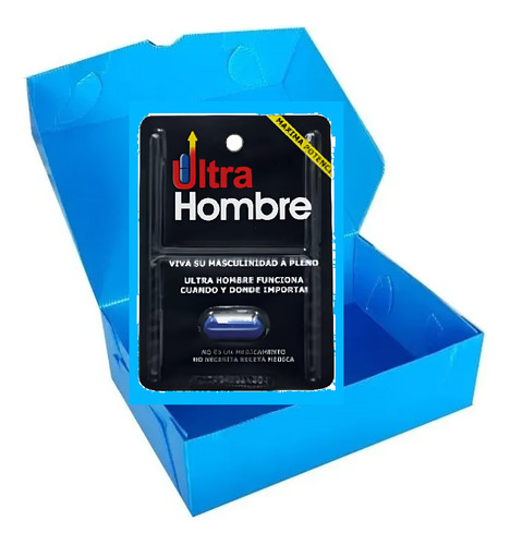 Ultra Hombre Vigorizante Suplemento Natural Potencia 1 Toma Sin Sabor