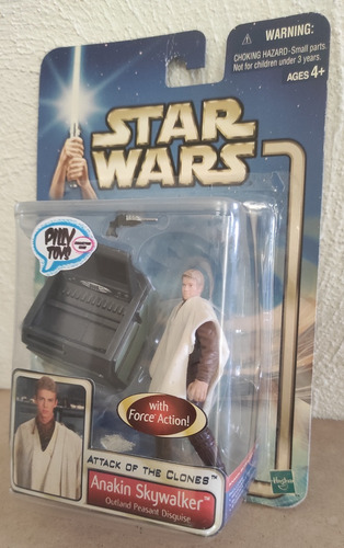 Star Wars 3.75 Anakin Skywalker & Zam Wesell At Of T Clones. (Usado)