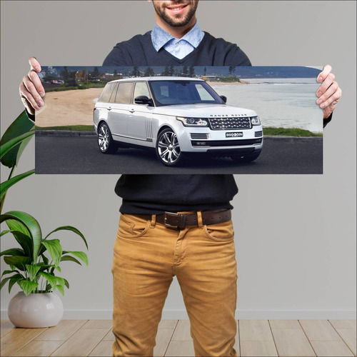 Cuadro 30x80cm Auto 2016 Range Rover Svautobiogr 322