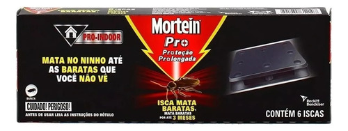 Inseticida Mata Barata Mortein Isca 01 Caixa Com 6 Un