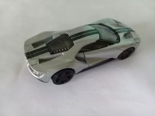  Hot Wheels 2017 Nightburnerz '17 Ford GT 211/365, Silver : Toys  & Games
