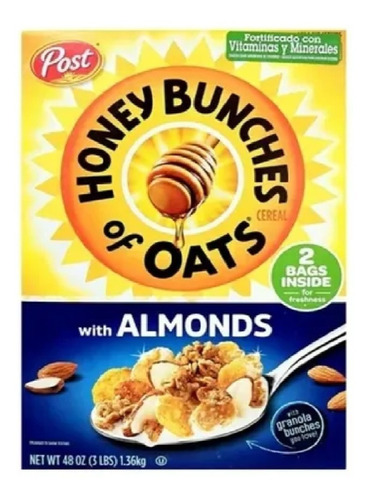 Cereal Honey Bunches Oats Con Almendras 1.36 Kg