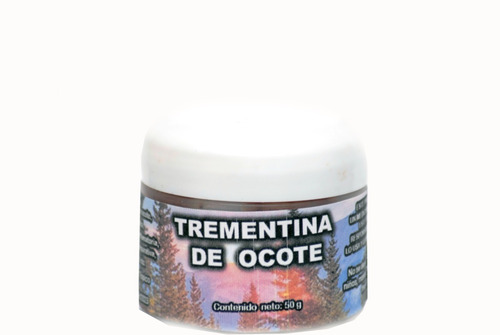 Trementina De Ocote 100% Natural - 50 Gramos