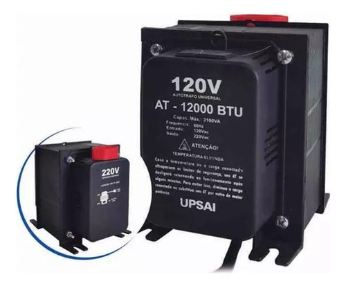 Auto Transformador Para Ar Condicionado Upsai At 12000 Btu