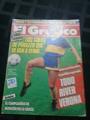 El Grafico Nro 3592 Perazzo En Boca