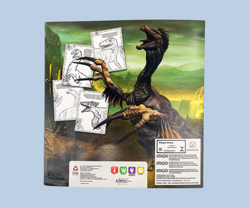 Livro Dinossauros - Livro Para Pintar Com Aquarela, De On Line A (instituição). On Line Editora, Capa Mole, Edição 6 Em Português, 2022