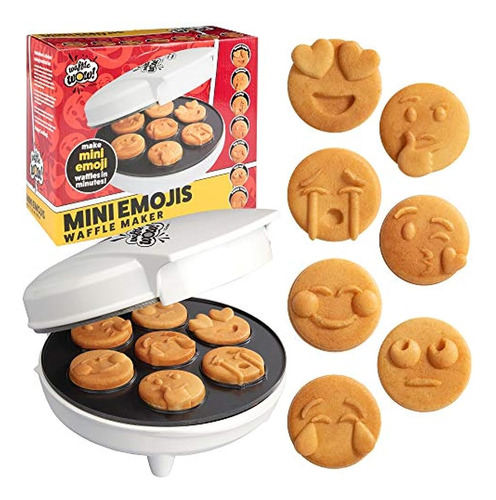Mini Emojis Smiley Faces Waffle Maker