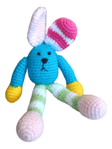 Amigurumi Muñeco De Apego Conejo Huevo De Pascua