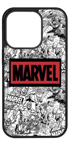 Case Funda Protector Marvel Comics iPhone 14 Pro