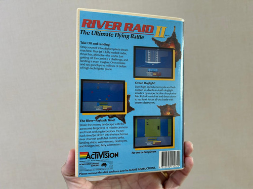 River Raid Ii, Atari 2600 (cartucho E Caixa) (Usado)