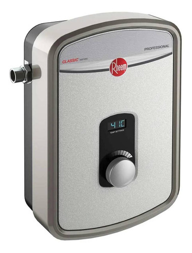 Calentador Eléctrico Agua Perilla Control Rtx3-13 Rheem Color Gris