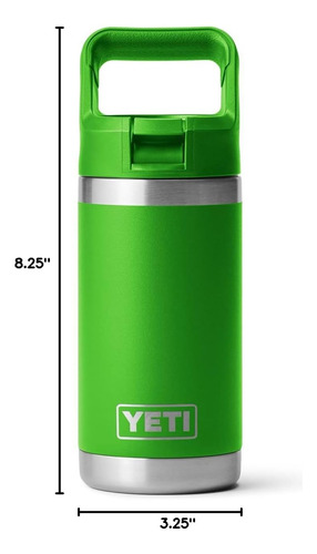 Termo Yeti Rambler Jr. 0.35l Botella Infantil Color Verde...