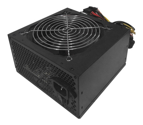 Fuente De Alimentacion Pc Gamer Iqual 600w Cooler 120mm Atx