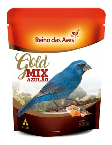 Azulão Gold Mix 500g - Reino Das Aves