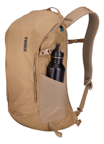 Mochila Trekking Thule Alltrail 18l Bege Com Capa De Chuva Desenho Do Tecido Lisa