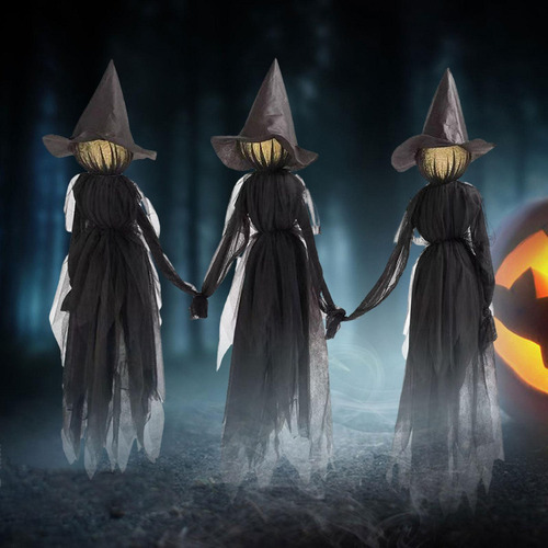 Adorno De Manos De Brujas Gritando, 3 Decoraciones De