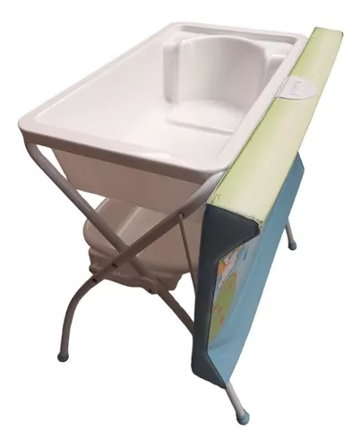 Catre De Baño Bebe Plegable Cambiador Infanti 406 Babymovil