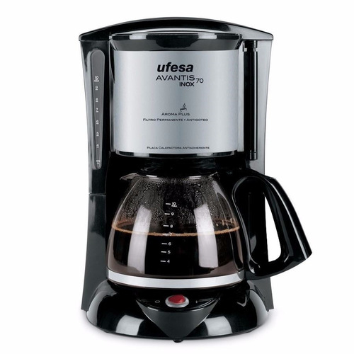 Cafetera De Goteo Ufesa 800w 10-15 Tazas 1.25 Lts Cg7232 - S