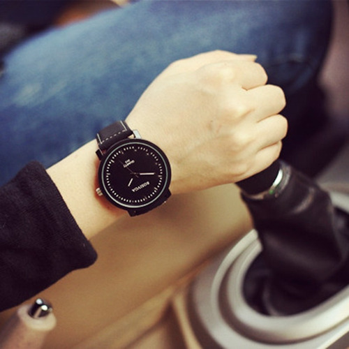 Relógio Feminino Masculino Rosinga Com Pulseira Metal Grátis