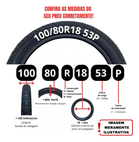 Pneu Borilli 120/100-18 Infinity Exc Soft B007
