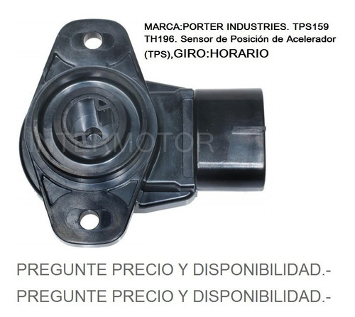 Sensor Tps159 Suzuki Vitara 1999/2003 Grand Vitara 2001 Xl-7
