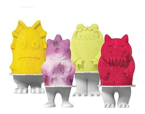 Tovolo Monsters Pop Moldes De Silicona Flexible 4 Monster Ca