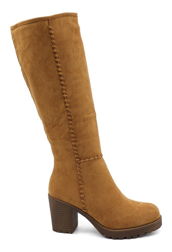 Botas Camel Mujer Elasticadas