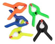 Comprar Kit De Prensas Plastico De 20pzs Pq Colores Variado Hoteche