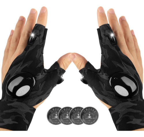 Guantes Linterna Led, Regalos Hombres, Obsequios Adulto...