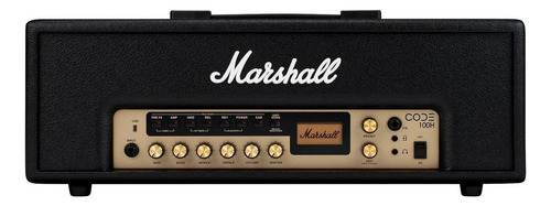 Amplificador Marshall Code 100H Transistor para guitarra de 100W cor preto 230V