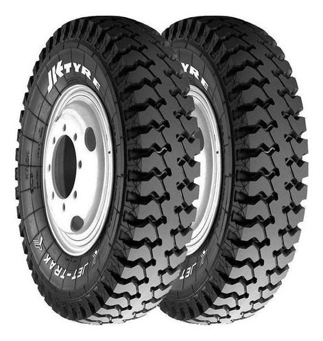 Paquete 2 Llantas 7.50-17 Jk Tyre Trak 121/116l L