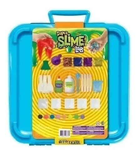 Imagen 2 de 5 de Set Para Hacer Experimentos Con Slime Super Slime Lab