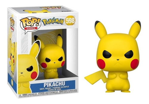 Boneco Funko Pop Games Pokémon Grumpy Pikachu - #598