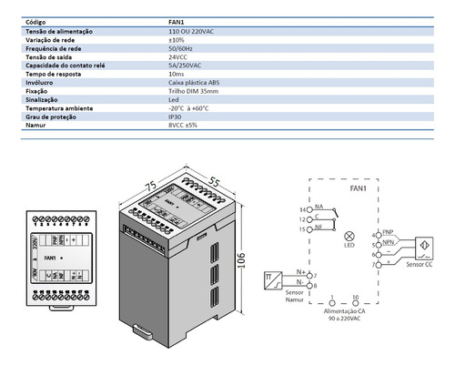 Kit 10 Fontes Chaveada 8v Para Sensor Namur