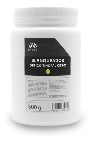 Blanqueador Optico Abrillantador Para Detergentes 500 Gr