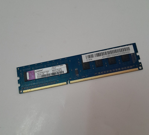 Memoria Ram Para Pc 1gb Ddr3 1333mhz Kingston