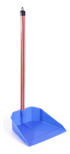 Pá Plástica Grande Com Cabo Longo Plastificado 5 Unidades