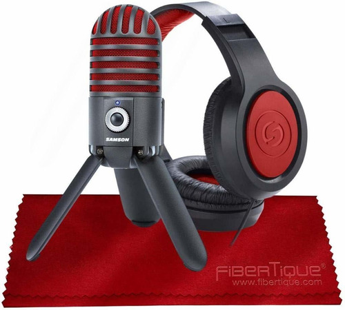 Meteor Microfono Usb Estudio Edicion Limitada Color Rojo