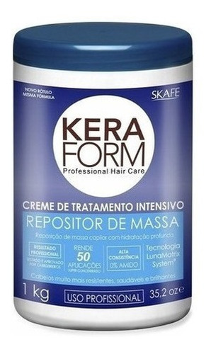 Creme Tratamento Intensivo Repositor De Massa 1kg