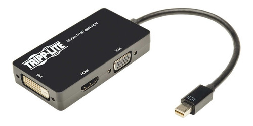 Adaptador Tripplite Mini Displayport A Hdmi, Vga,dvi  Ctman